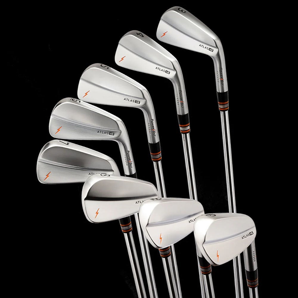 POWERBILT ATLAS MB SATIN IRONS .370 (HEADS ONLY)