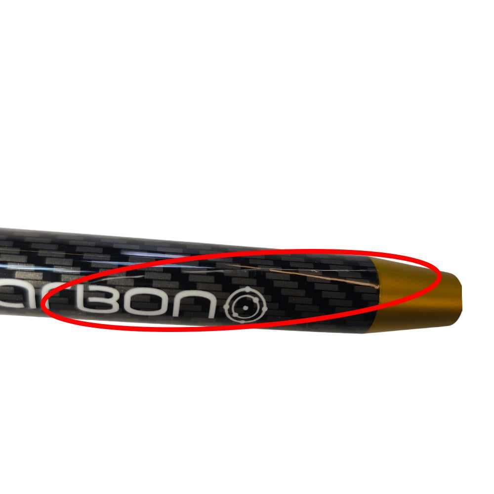 BGT Stability Carbon Gold Putter Cosmetic Damage Shaft