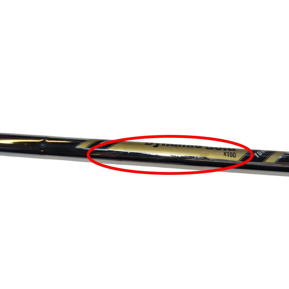 True Temper Dynamic Gold Tour Issue - X100 #9-PW Cosmetic Damage Shaft