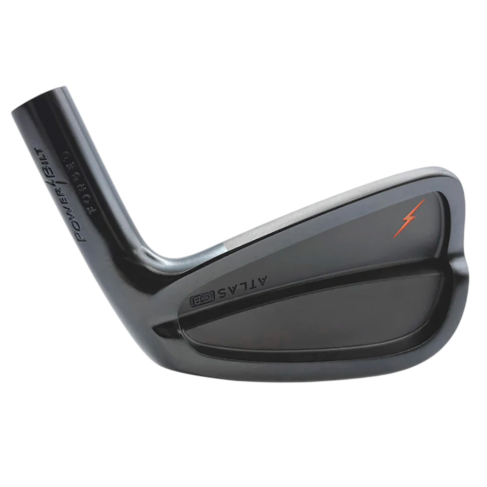 POWERBILT ATLAS CB BLACK FINISH RH IRONS .370 (HEADS ONLY)