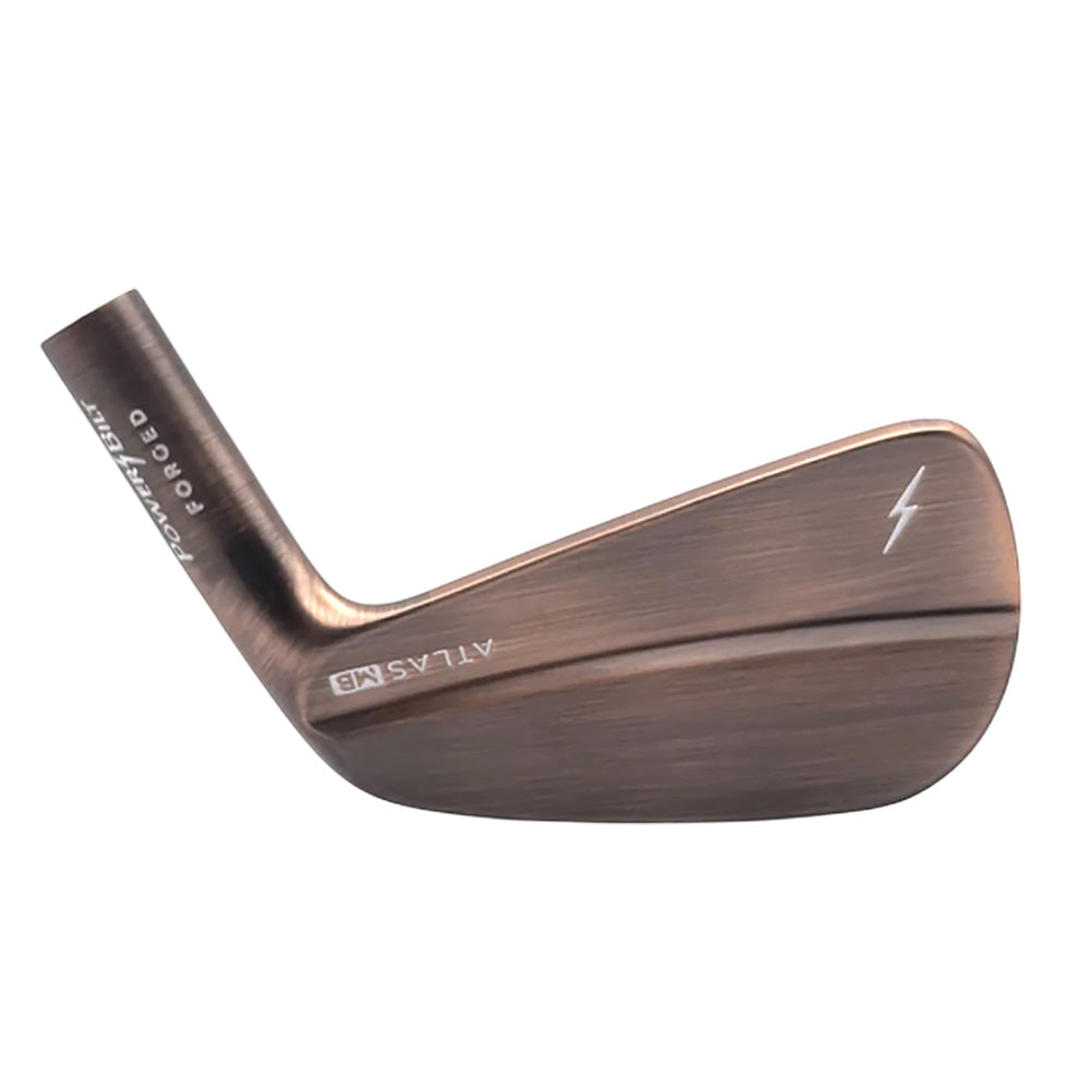 POWERBILT ATLAS MB BRONZE FINISH RH IRONS .370 (HEADS ONLY)