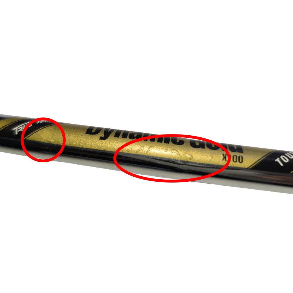 True Temper Dynamic Gold Tour Issue - X100 #9-PW Cosmetic Damage Shaft