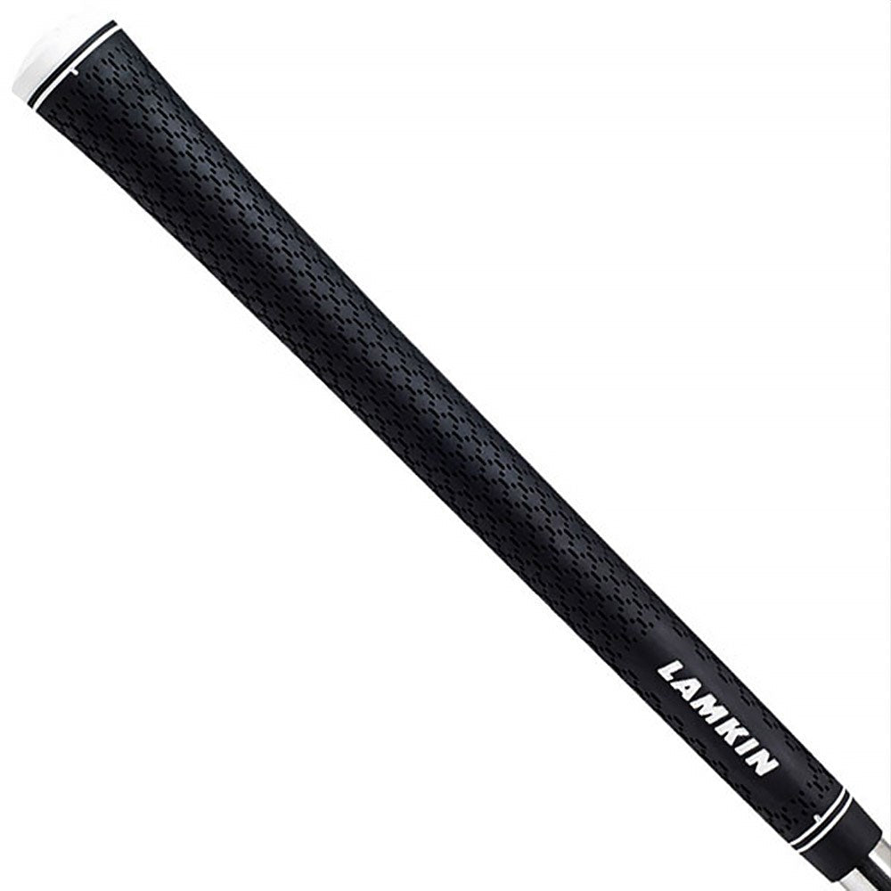 LAMKIN R.E.L. MICRO-LITE BLACK W/WHT END CAP SWING GRIP