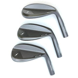POWERBILT ATLAS GUNMETAL FINISH RH WEDGES .370 (HEADS ONLY)