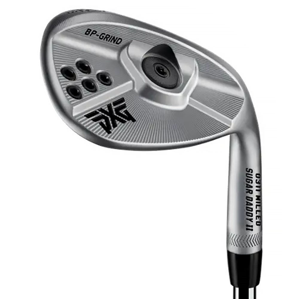 PXG SUGAR DADDY II 0311 MILLED WEDGE HEADS BP-GRIND - CHROME (RH)