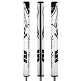 SUPERSTROKE ZENERGY XL FLATSO 2.0 PLUS PUTTER GRIPS - WHITE/BLACK