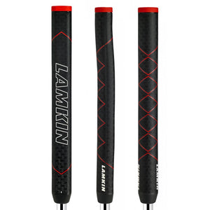 4-Pack Lamkin DUAL DENSITY Putter Grips - Red, Standard Size, Torsion Control