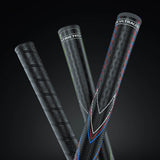 JUMBOMAX STR8 TECH TOUR NON-TAPERED SWING GRIPS - BLACK/GREEN