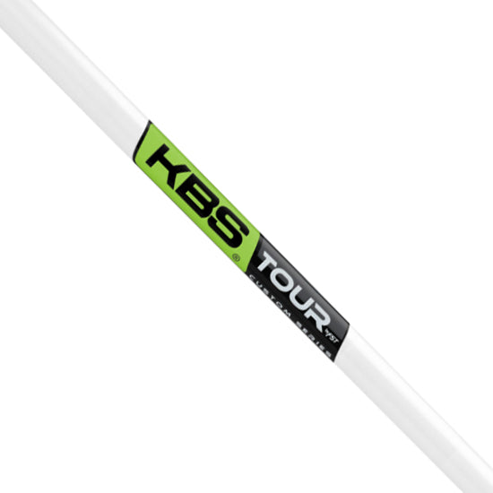 KBS TOUR CUSTOM WHITE PEARL/GREEN WEDGE SHAFTS (0.355)